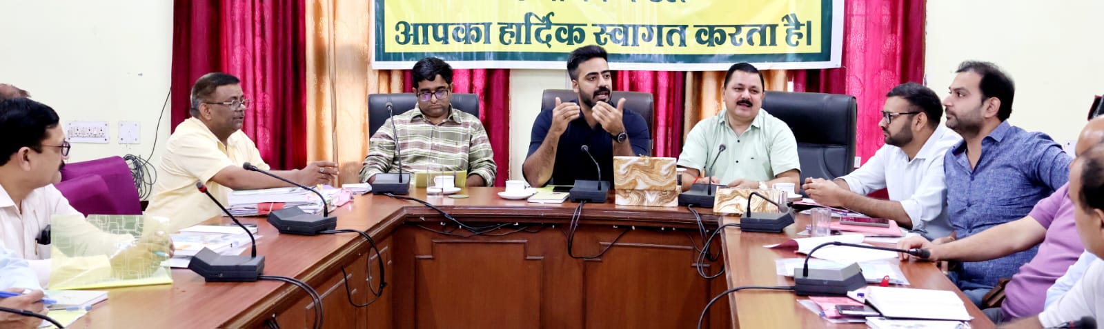 District level meeting held regarding reservation process for Panchayat General Election 2025